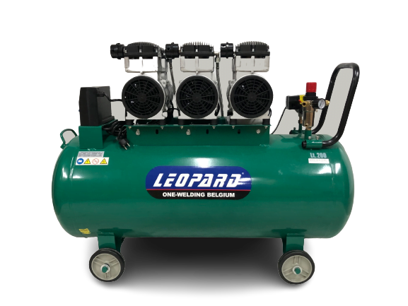 Verwisselbaar legering Bangladesh lucht compressor Kopen? - Leopard lucht compressor LBWM 200L (220V) OLIEVRIJ  ! uit voorraad leverbaar!